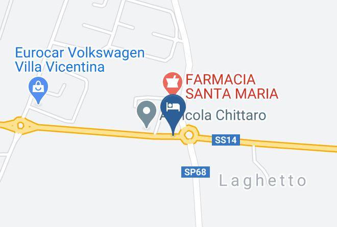 Udine - Albergo Ristorante Ragno D'oro Maps