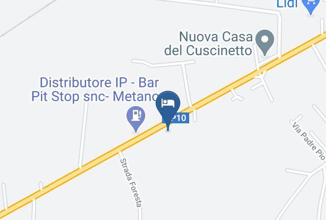 Pavia - Albergo Ristorante Rallye Maps