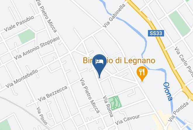 Milan - Albergo Ristorante Roma Maps