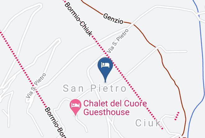 Albergo Ristorante San Pietro Map