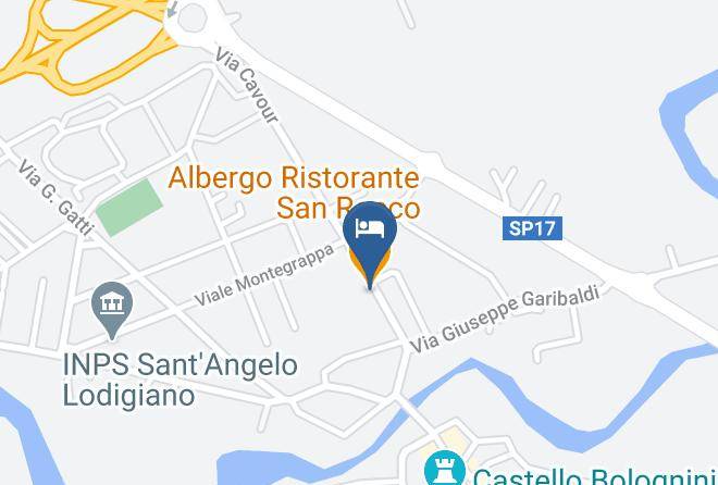 Albergo Ristorante San Rocco Map