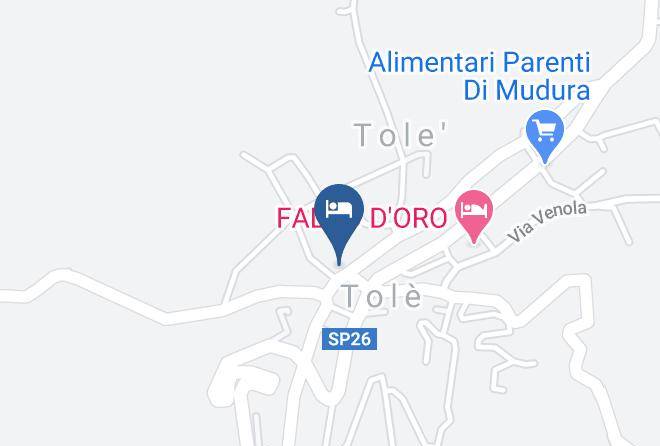Bologna - Albergo Sapori Maps