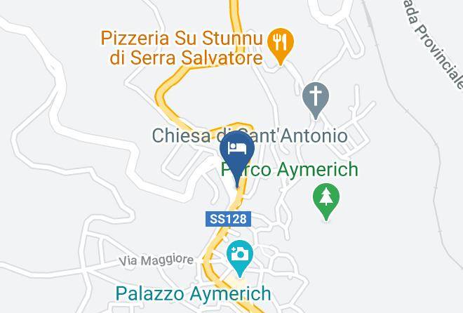 Oristano - Albergo Ristorante Sardegna Maps