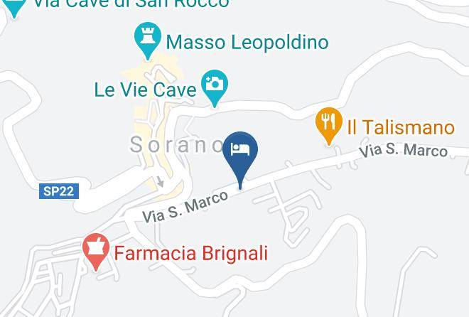 Grosseto - Albergo Ristorante Scilla Maps