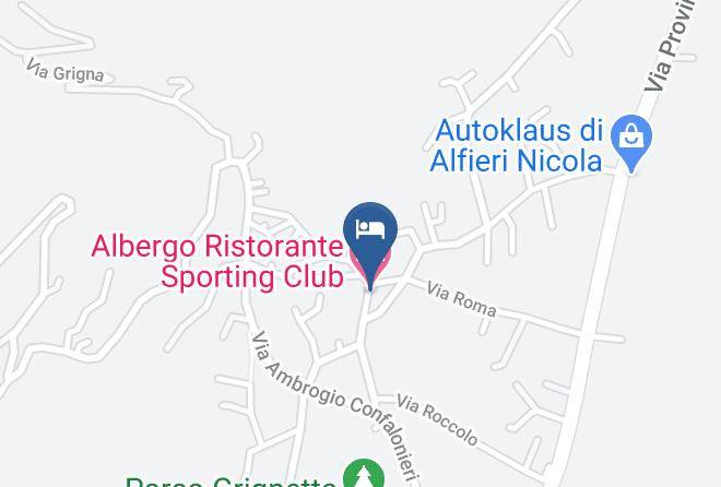 Lecco - Albergo Ristorante Sporting Club Maps