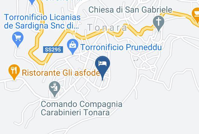 Nuoro - Albergo Ristorante Su Toni Di Boni & C Snc Maps