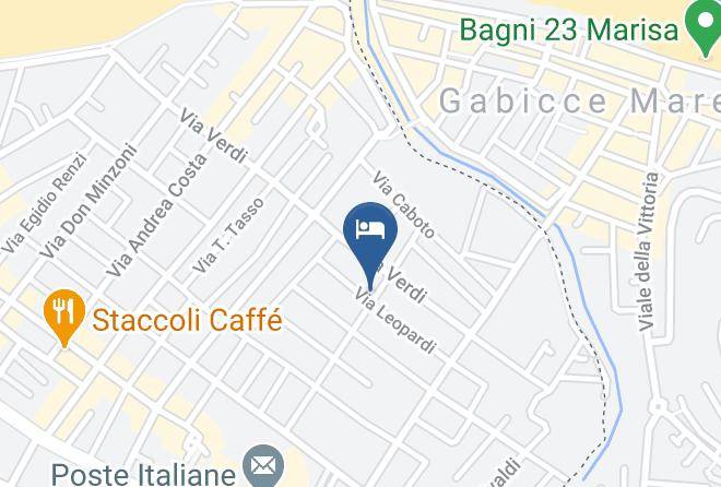 Rimini - Albergo Ristorante Tilde Maps