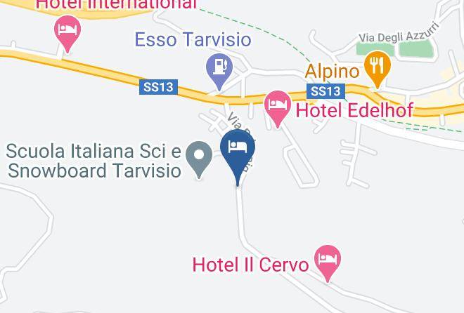 Udine - Albergo Ristorante Tre Abeti Maps