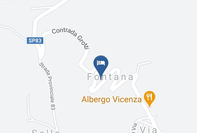 Vicenza - Albergo Ristorante Trentino Maps
