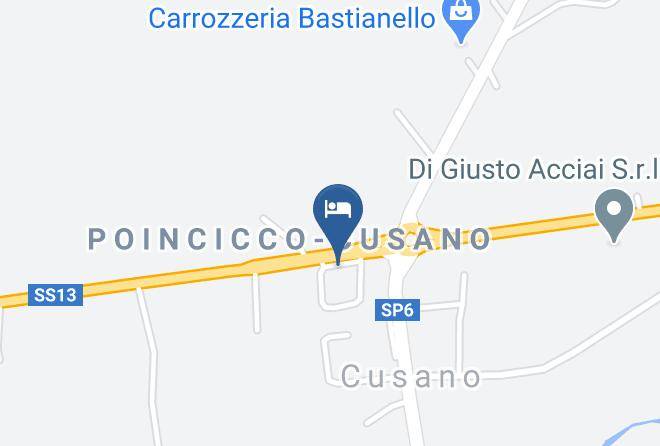 Pordenone - Albergo Ristorante Tuan Di Tuan Franco & C Snc Maps