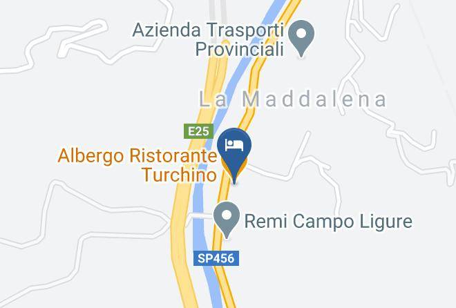 Genoa - Albergo Ristorante Turchino Maps