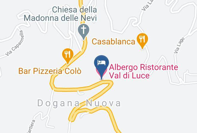 Modena - Albergo Ristorante Val Di Luce Maps
