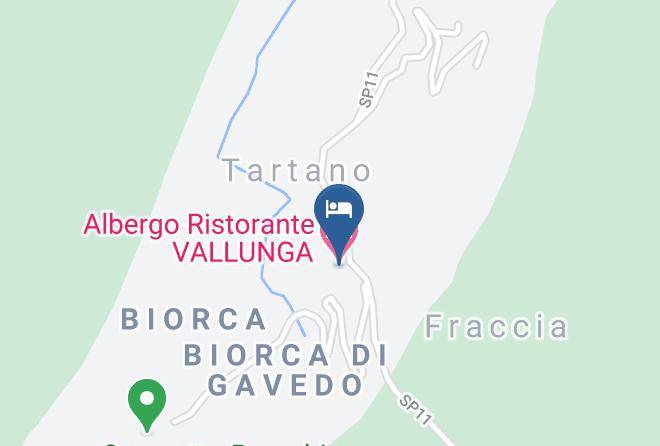 Sondrio - Albergo Ristorante Vallunga Maps