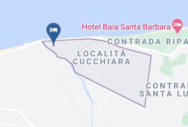 Foggia - Albergo Ristorante Vela Club Maps