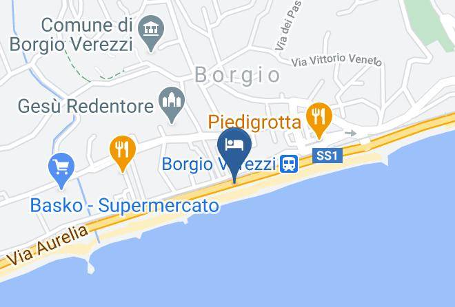 Savona - Albergo Rivamare Maps