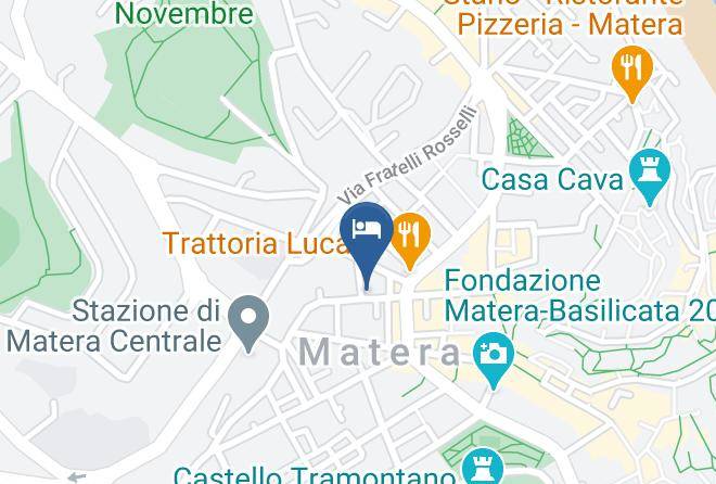 Albergo Roma Mapa
 - Basilicata - Matera