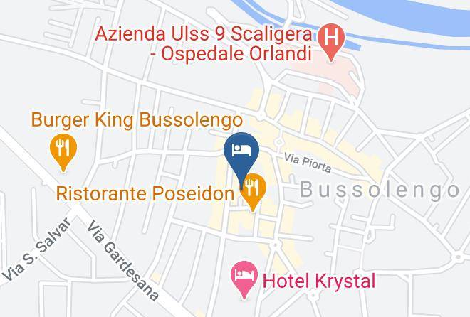 Verona - Albergo Roma Srl Maps