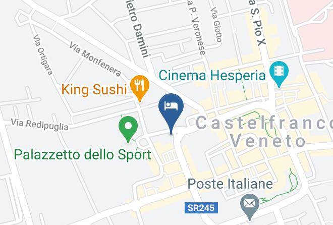 Treviso - Albergo Roma Maps