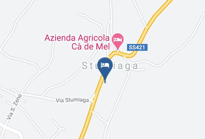 Trento - Albergo Rosa Alpina Maps