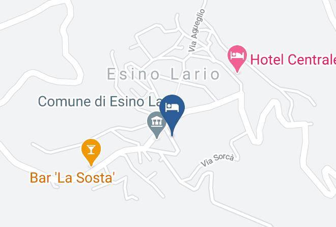 Lecco - Albergo Rosa Delle Alpi Maps