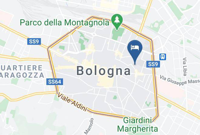 Bologna - Albergo Rossini 1936 Maps