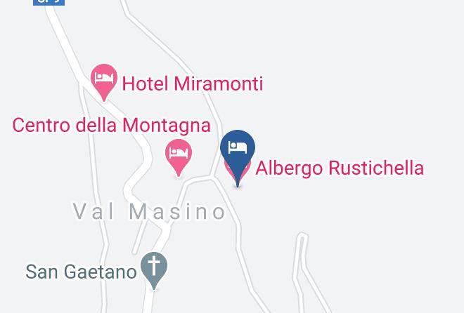 Sondrio - Albergo Rustichella Maps
