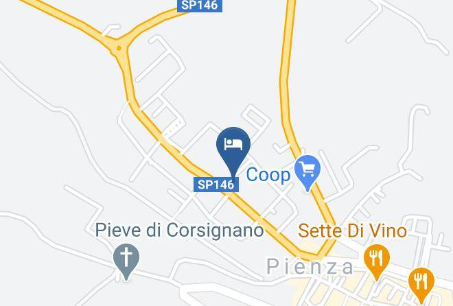 Siena - Albergo Rutiliano Maps