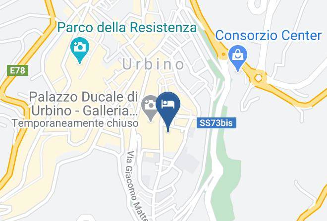 Pesaro And Urbino - Albergo S Domenico Maps
