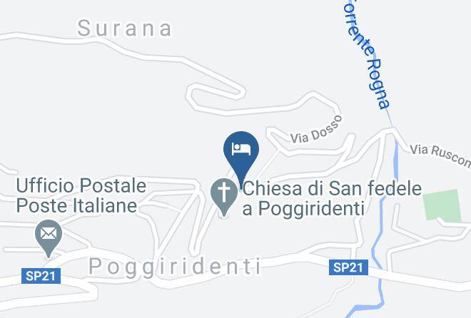 Sondrio - Albergo San Fedele Maps