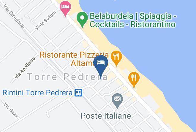 Rimini - Albergo San Marco Maps