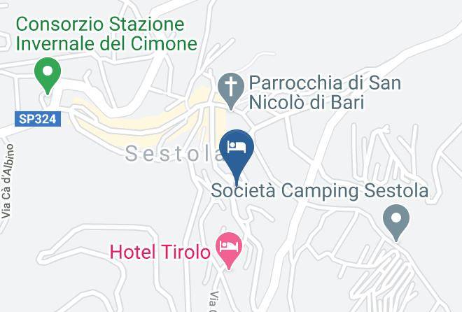 Modena - Albergo San Rocco Maps