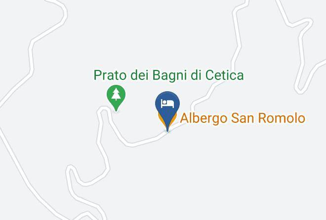 Arezzo - Albergo San Romolo Maps