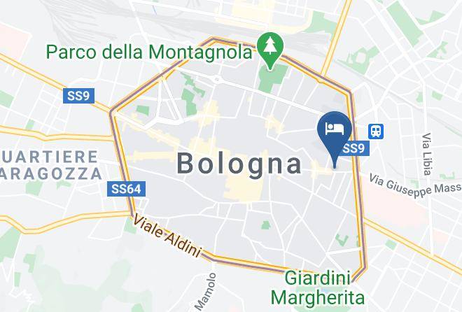 Bologna - Albergo San Vitale Maps