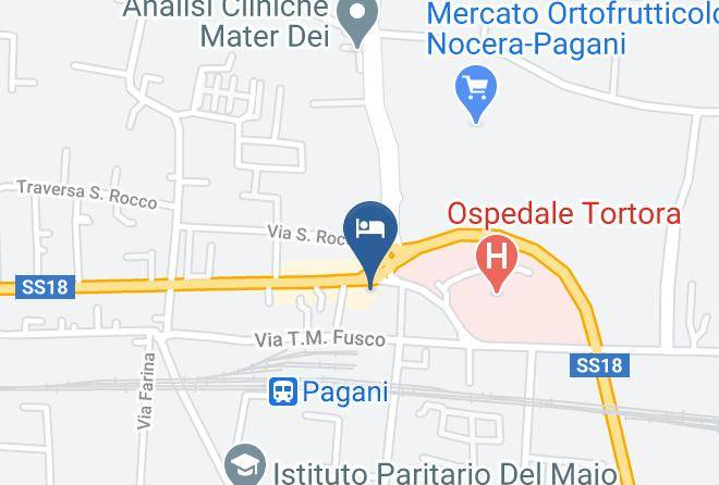 Salerno - Albergo S Anna Pagani Maps