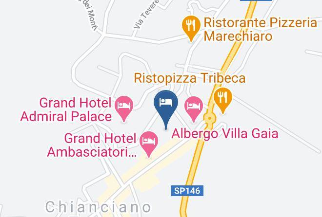Siena - Albergo Sanremo Srl Maps