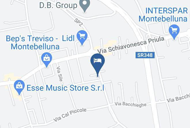 Treviso - Albergo Sanremo Maps