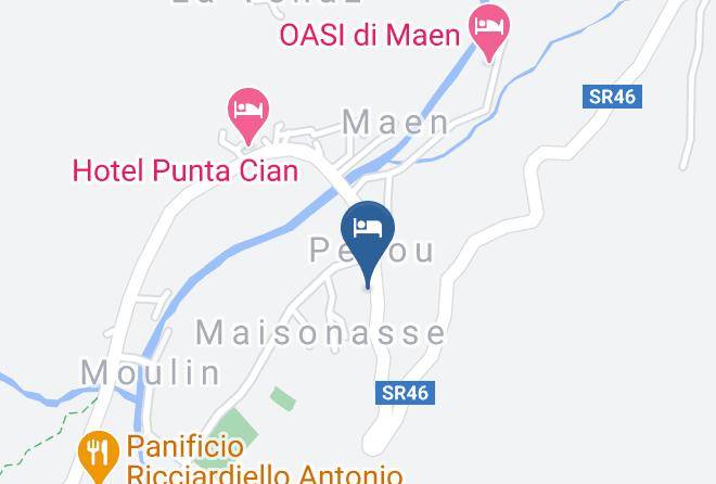 Albergo Sans Soucis Map