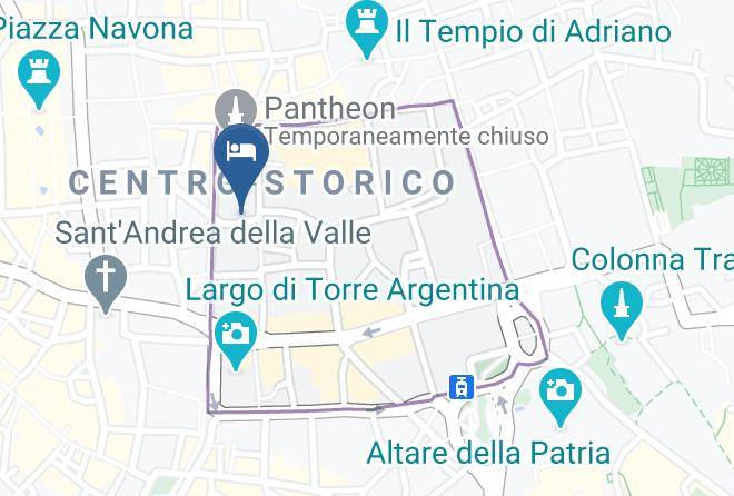 Albergo Santa Chiara Map