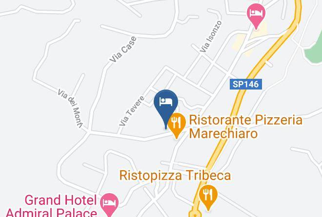 Albergo Santa Chiara Map