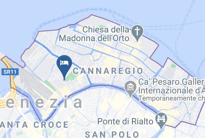 Venice - Albergo Santa Lucia Maps
