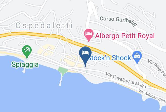 Imperia - Albergo Savoia Maps