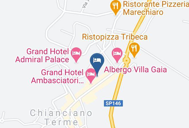 Albergo Savoia Palace Map