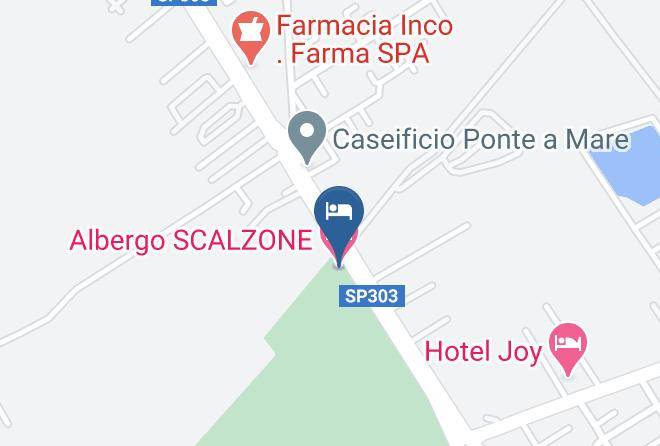 Caserta - Albergo Scalzone Maps