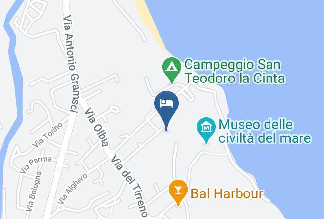 Sassari - Hotel Scintilla Maps