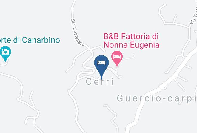 La Spezia - Albergo Serena Maps