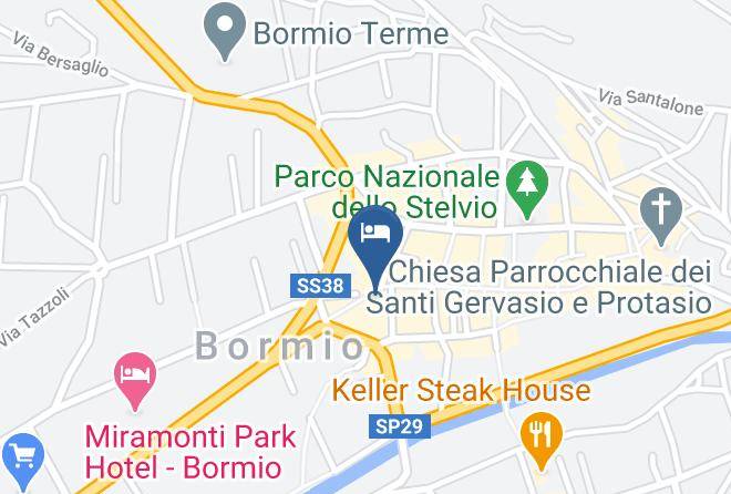 Sondrio - Albergo Silene Maps