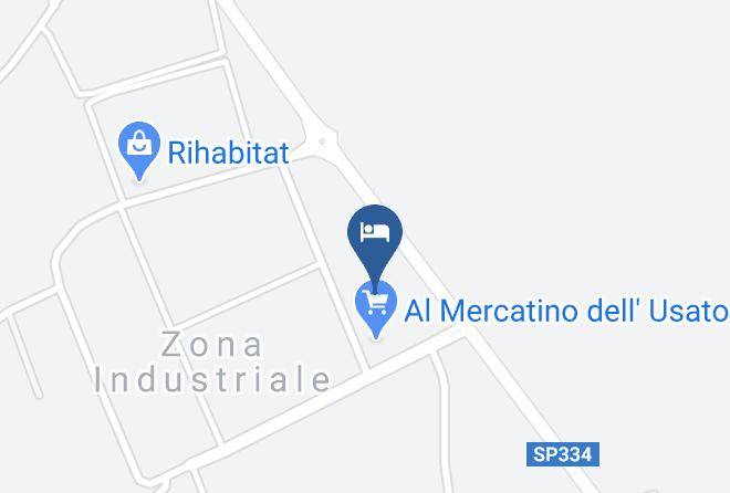 Lecce - Albergo Silver Maps