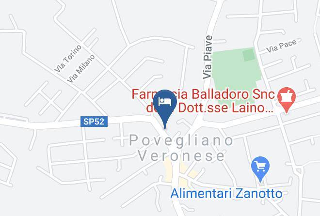 Verona - Albergo Simonati Maps