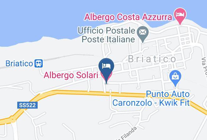 Vibo Valentia - Albergo Solari Maps