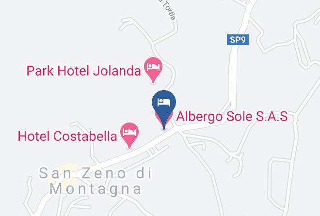 Verona - Albergo Sole S A S Maps